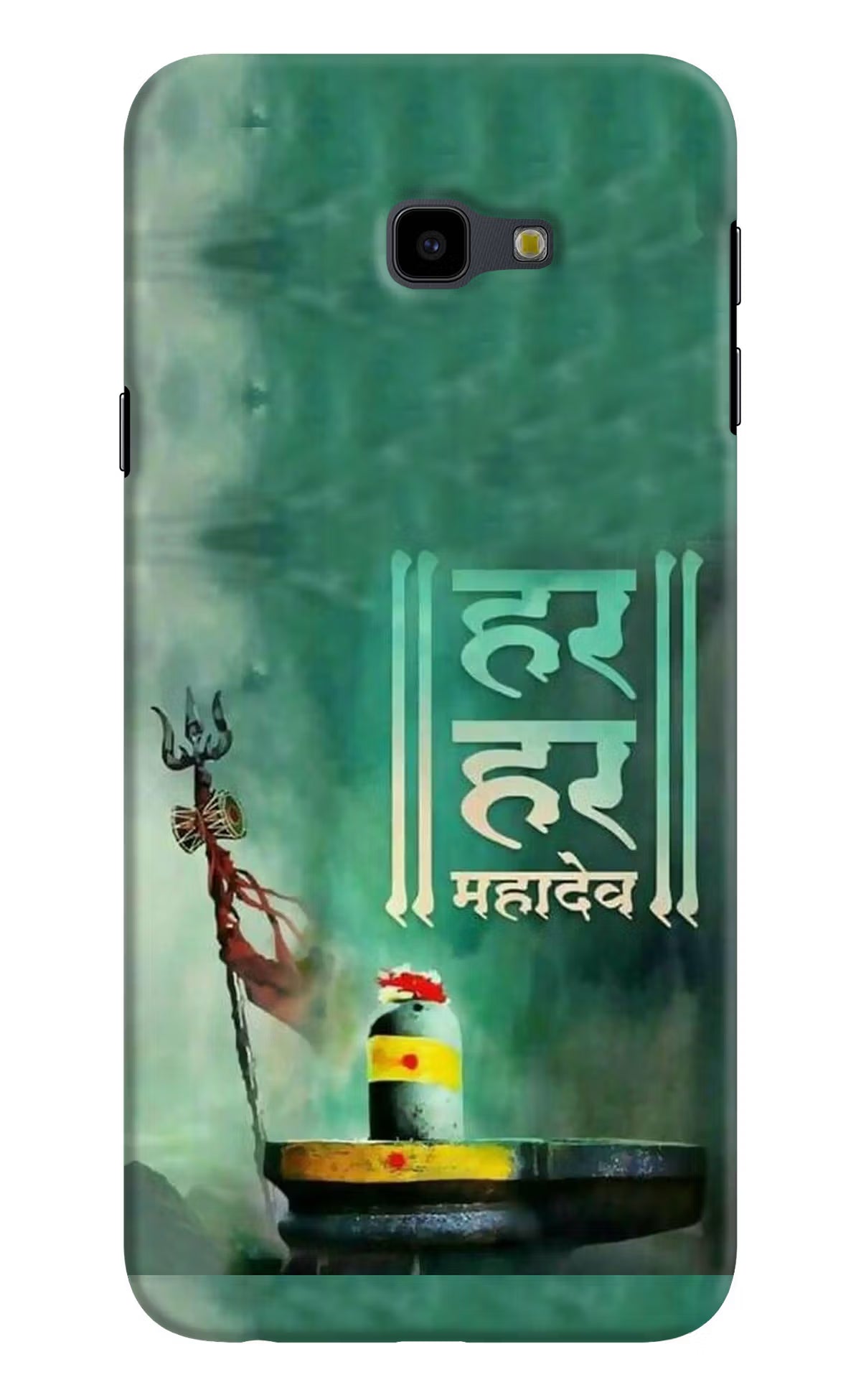 Har Har Mahadev Shivling Samsung J4 Plus Hard Case Back Cover by Casekaro
