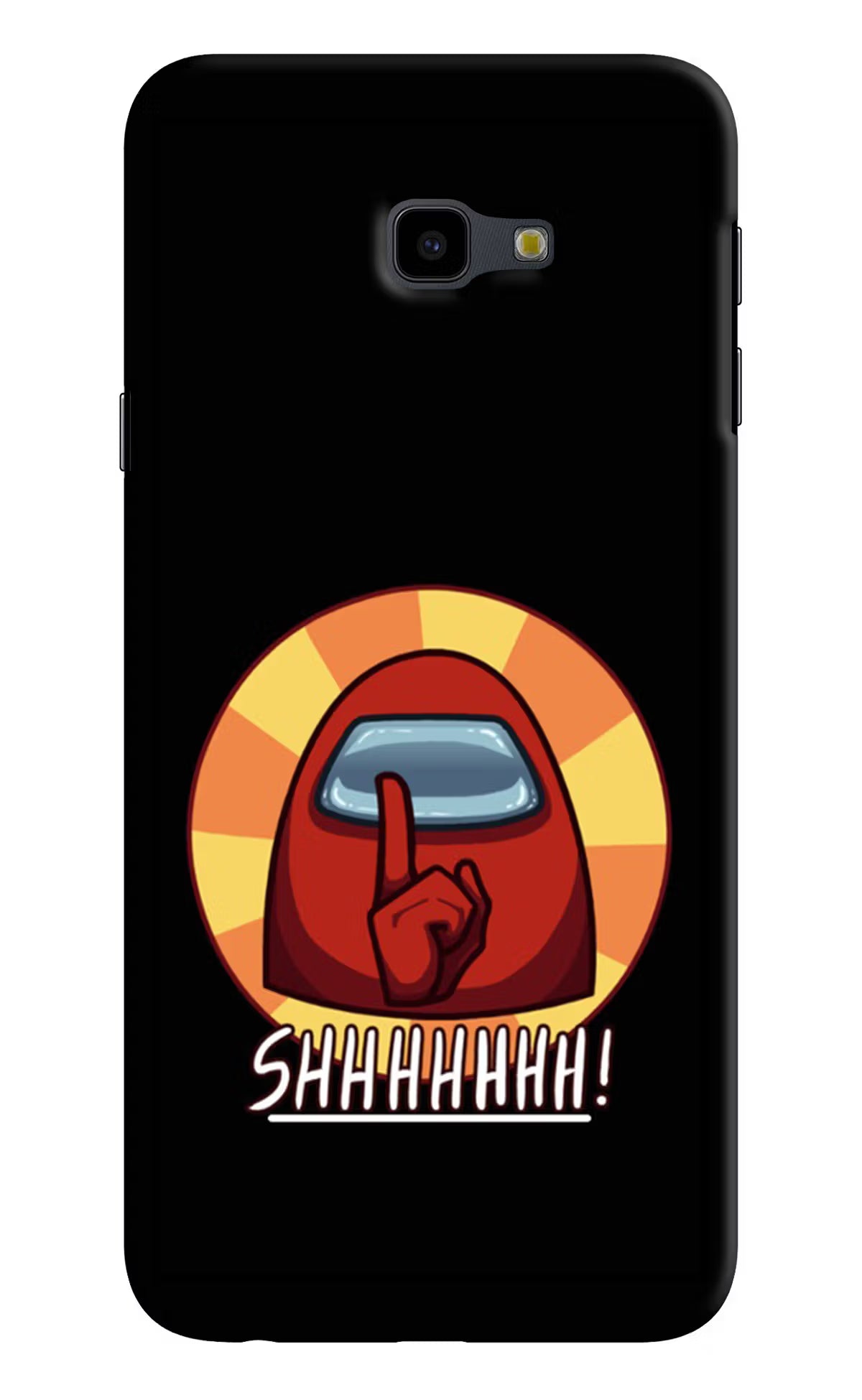 Among Us Shhh! Samsung J4 Plus Hard Case Back Cover by Casekaro