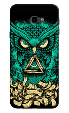 Green Owl Samsung J4 Plus Hard Case Back Cover by Casekaro