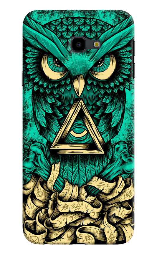 Green Owl Samsung J4 Plus Hard Case Back Cover by Casekaro