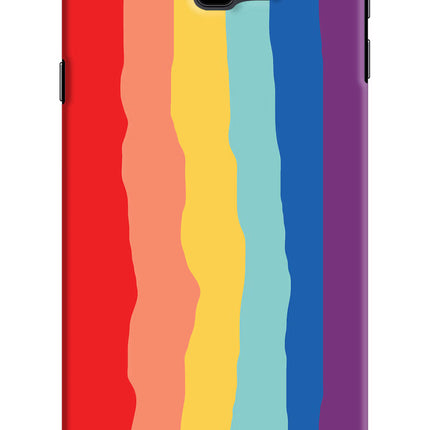 Rainbow Samsung J4 Plus Hard Case Back Cover by Casekaro