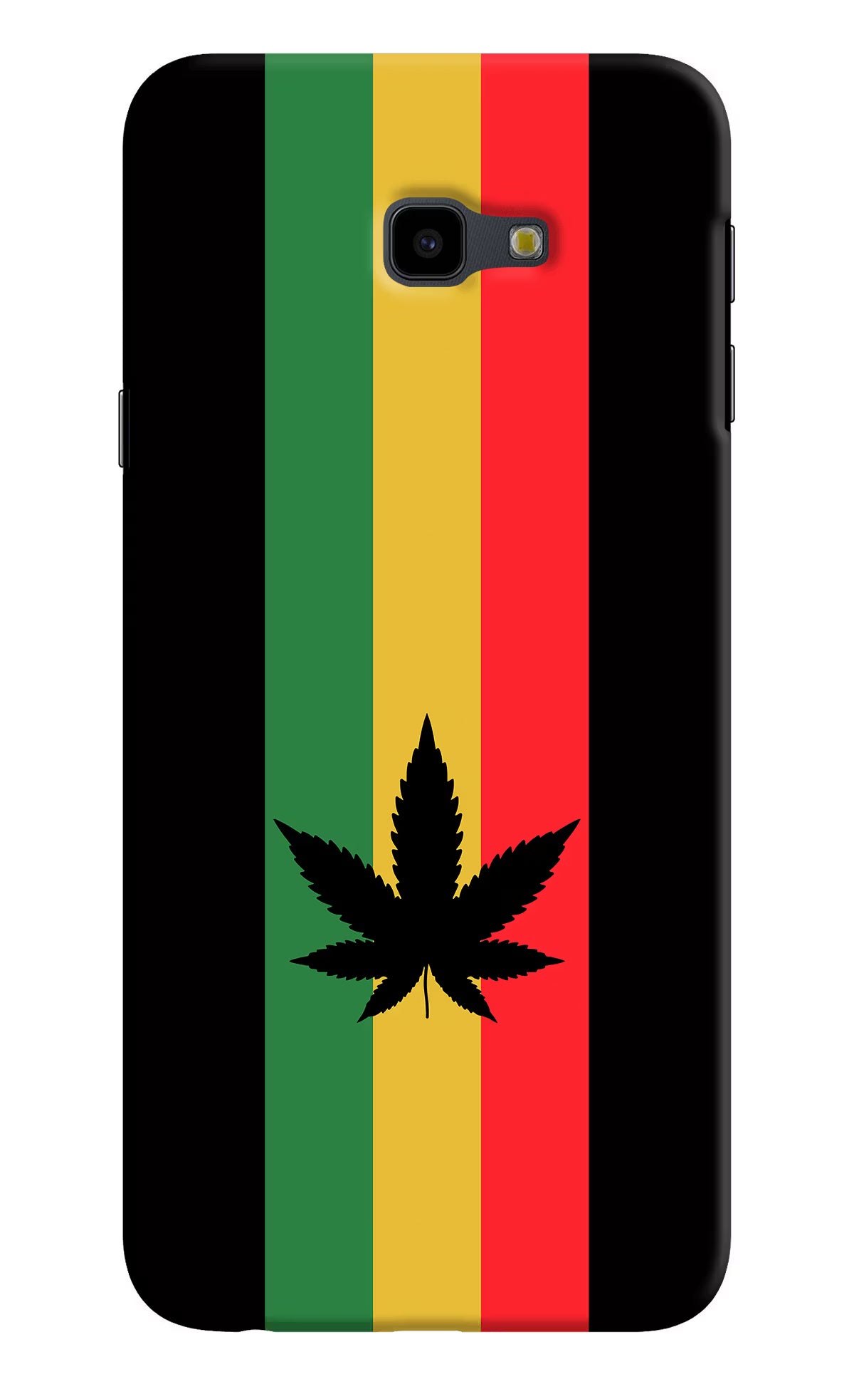 Weed Flag Samsung J4 Plus Hard Case Back Cover by Casekaro