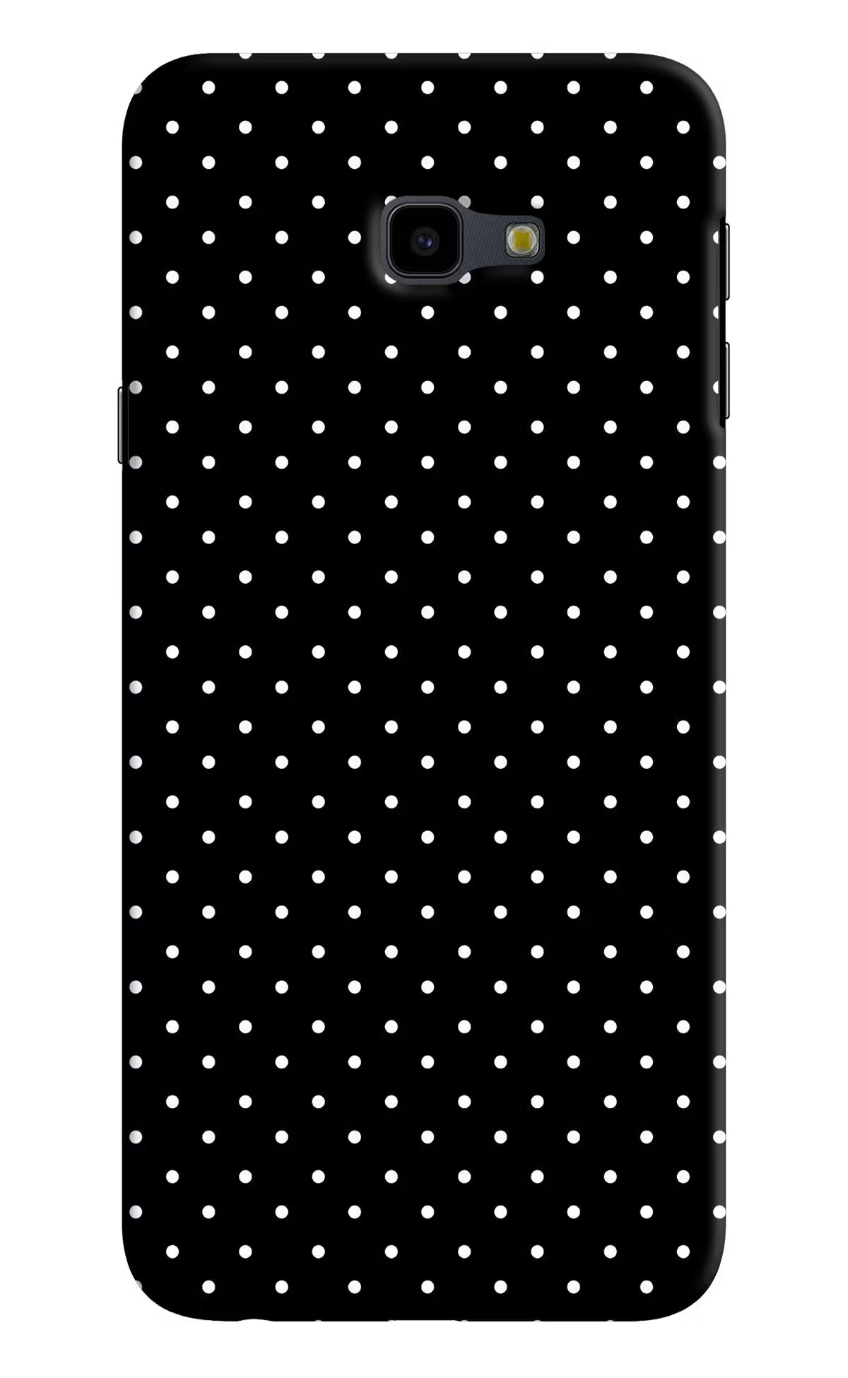 White Dots Samsung J4 Plus Hard Case Back Cover by Casekaro
