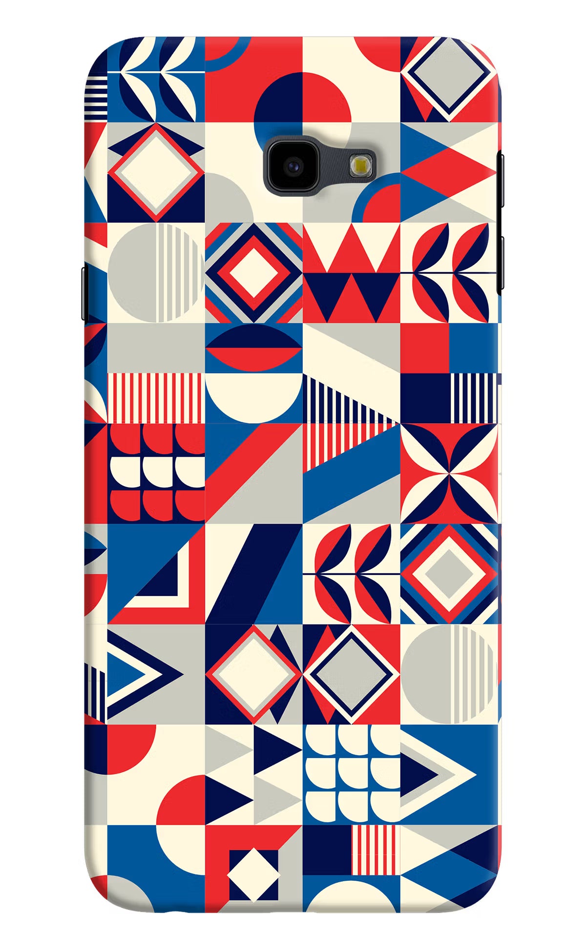 Colorful Pattern Samsung J4 Plus Hard Case Back Cover by Casekaro