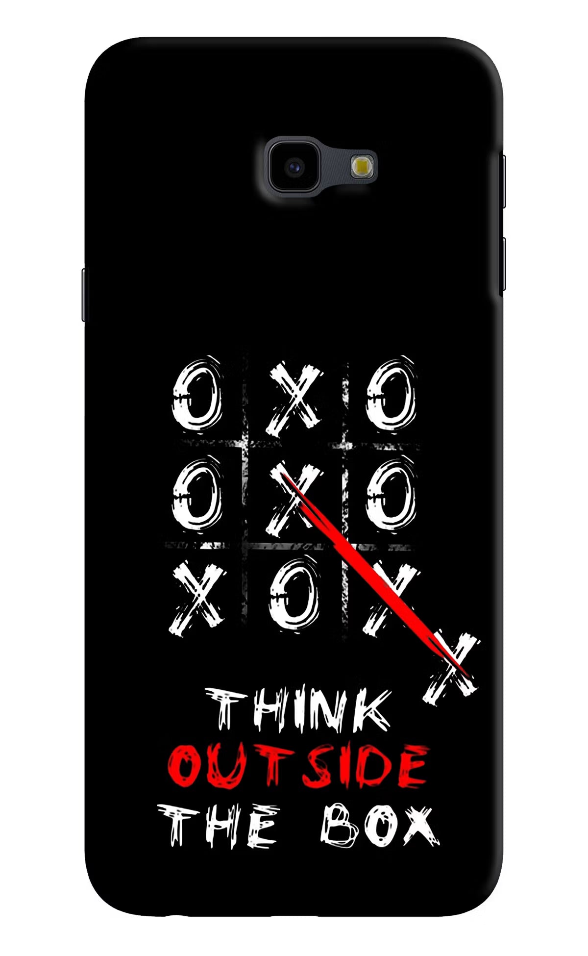 Think out of the BOX Samsung J4 Plus Hard Case Back Cover by Casekaro