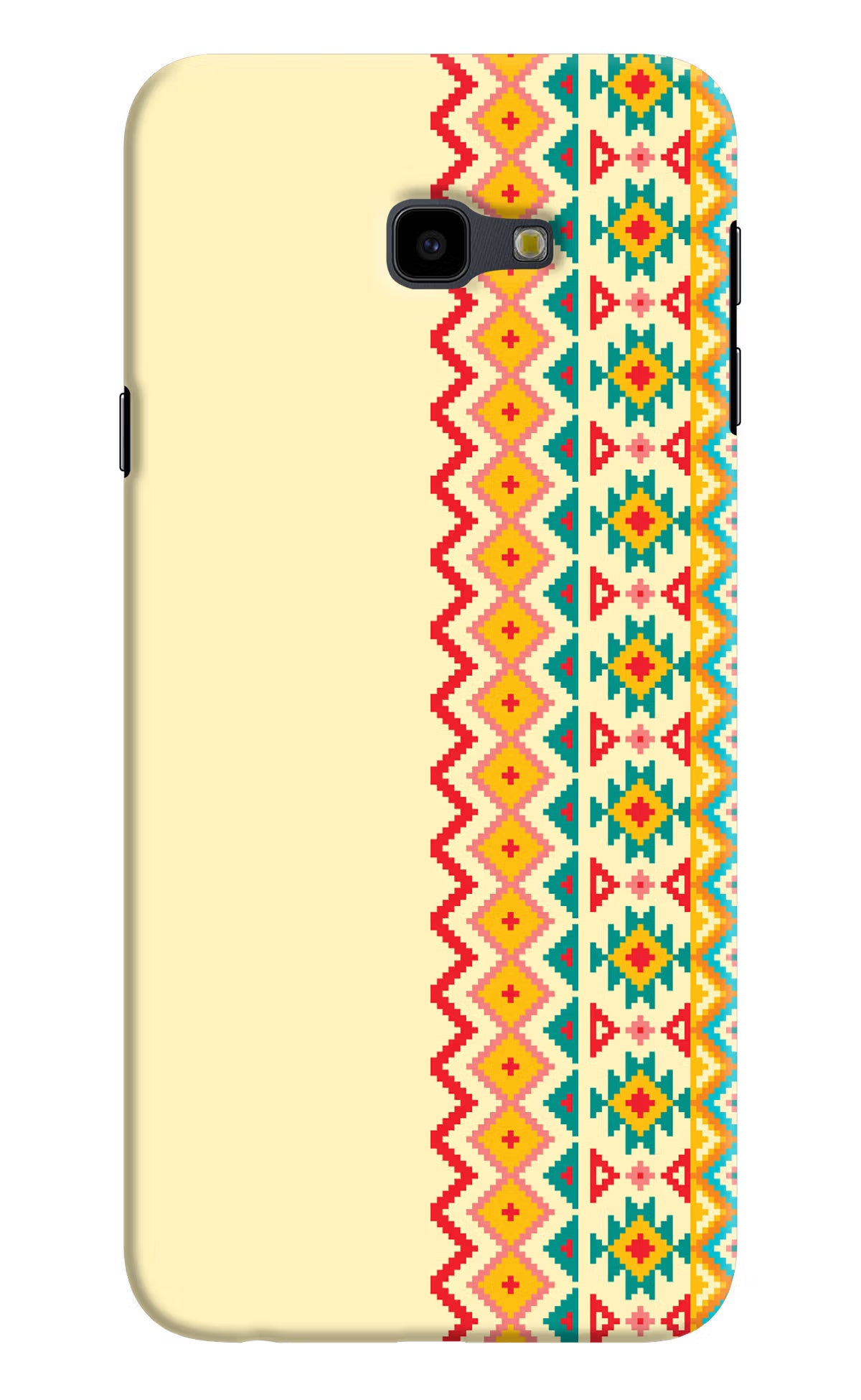 Ethnic Seamless Samsung J4 Plus Hard Case Back Cover by Casekaro