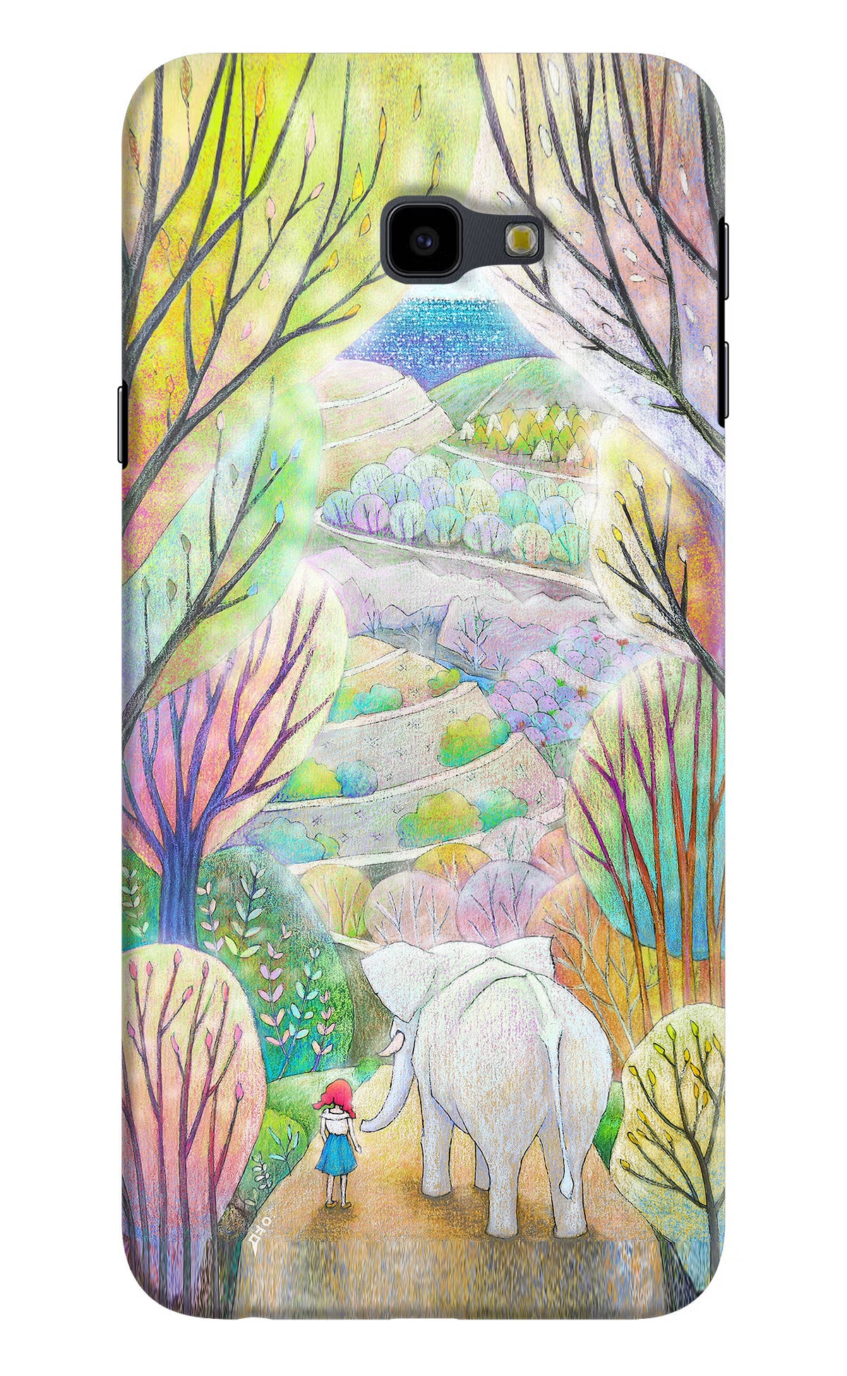 Nature Painting Samsung J4 Plus Hard Case Back Cover by Casekaro