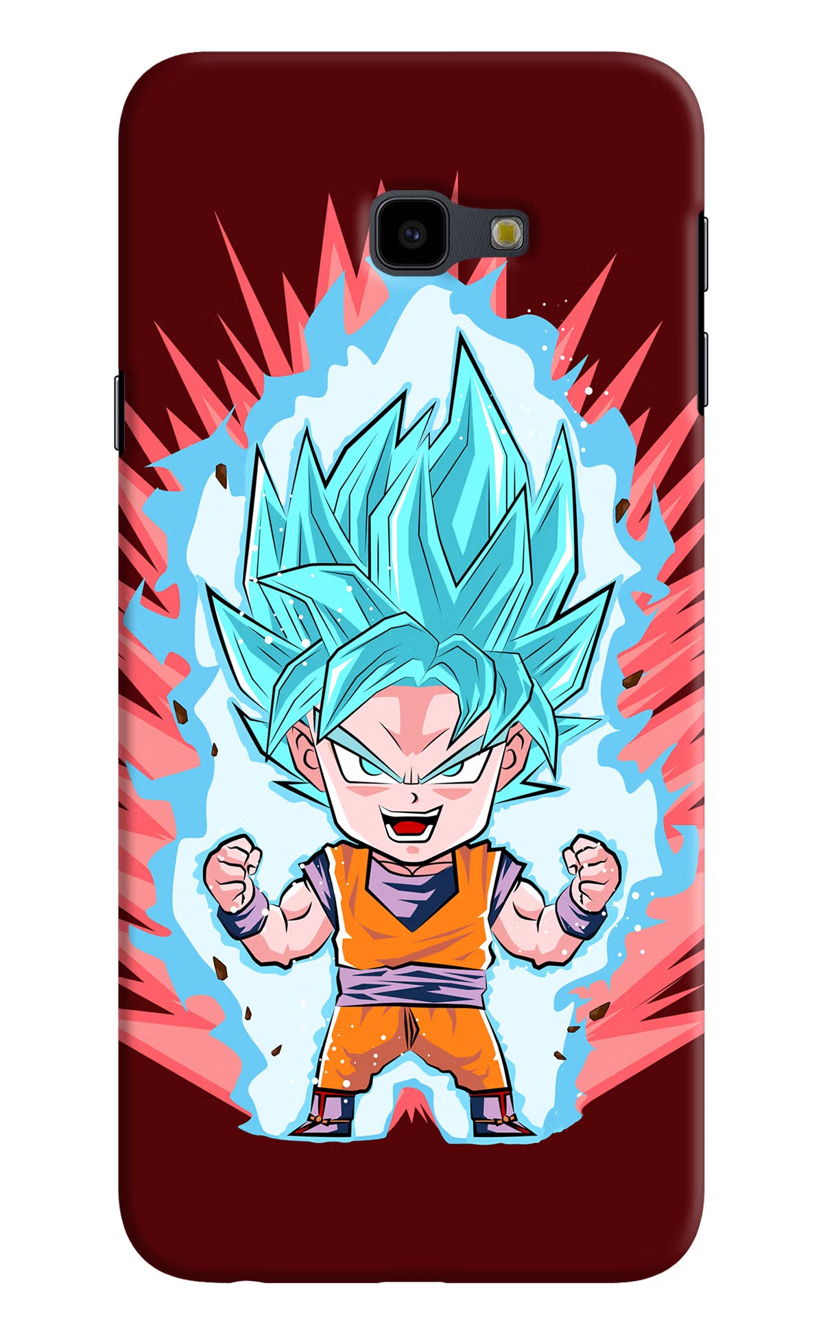 Goku Little Samsung J4 Plus Hard Case Back Cover by Casekaro