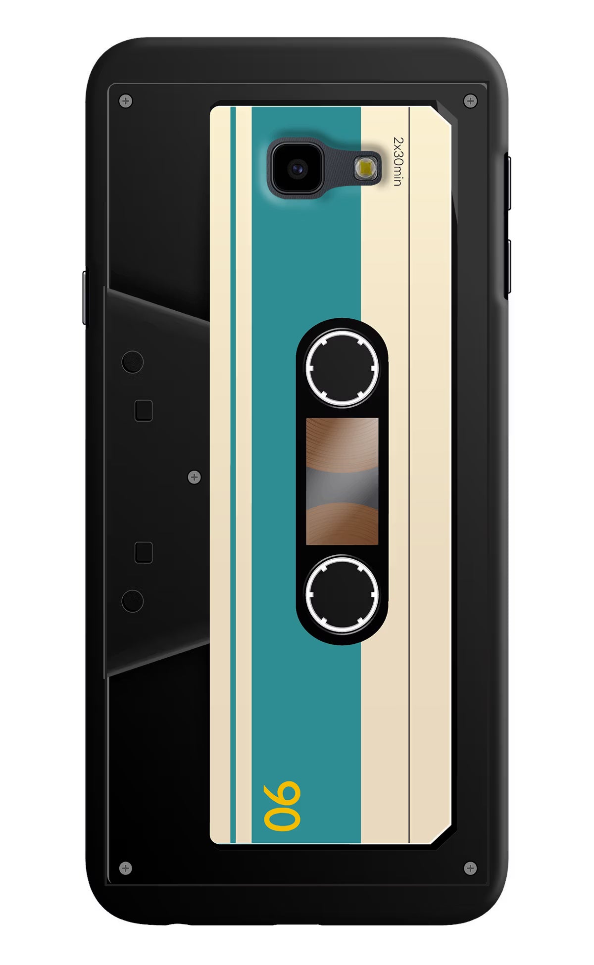 Cassette Samsung J4 Plus Hard Case Back Cover by Casekaro