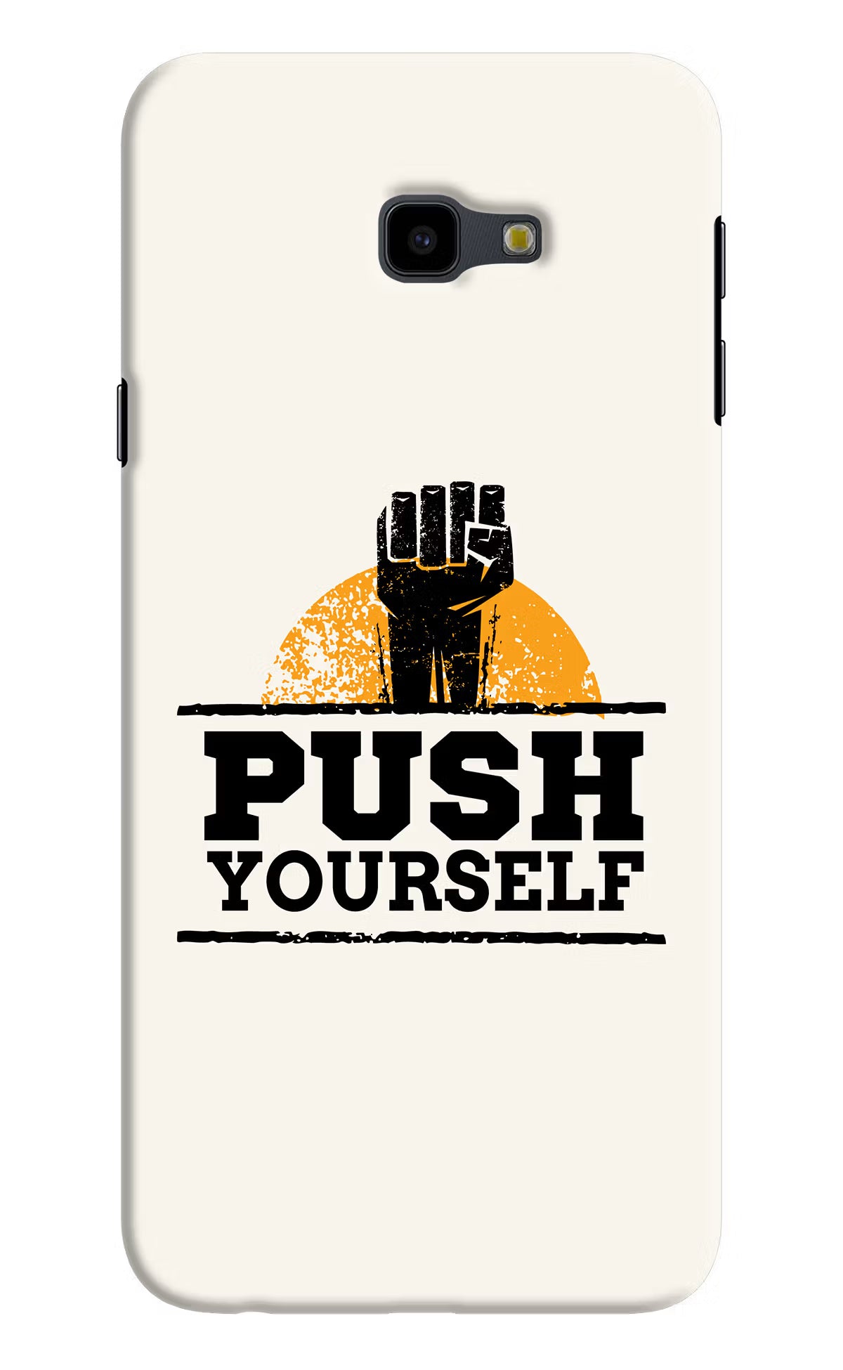 Push Yourself Samsung J4 Plus Hard Case Back Cover by Casekaro