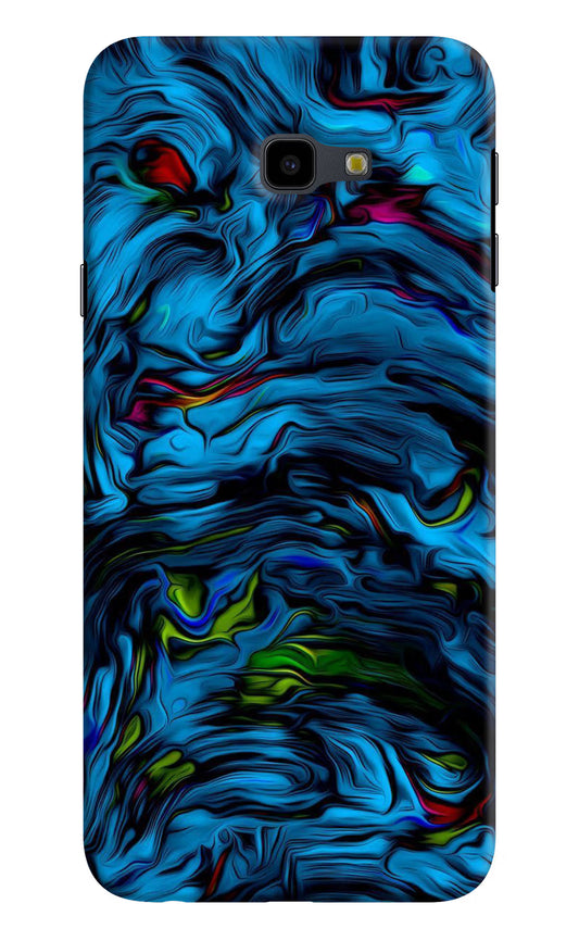 Dark Blue Abstract Samsung J4 Plus Hard Case Back Cover by Casekaro