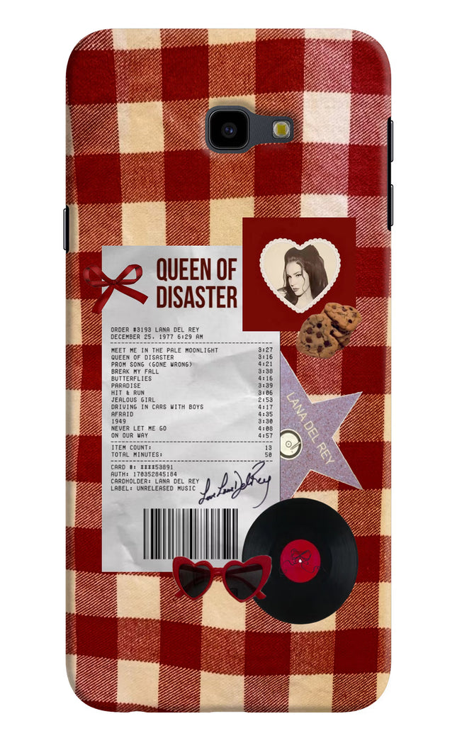 Queen of Disaster Samsung J4 Plus Hard Case Back Cover by Casekaro