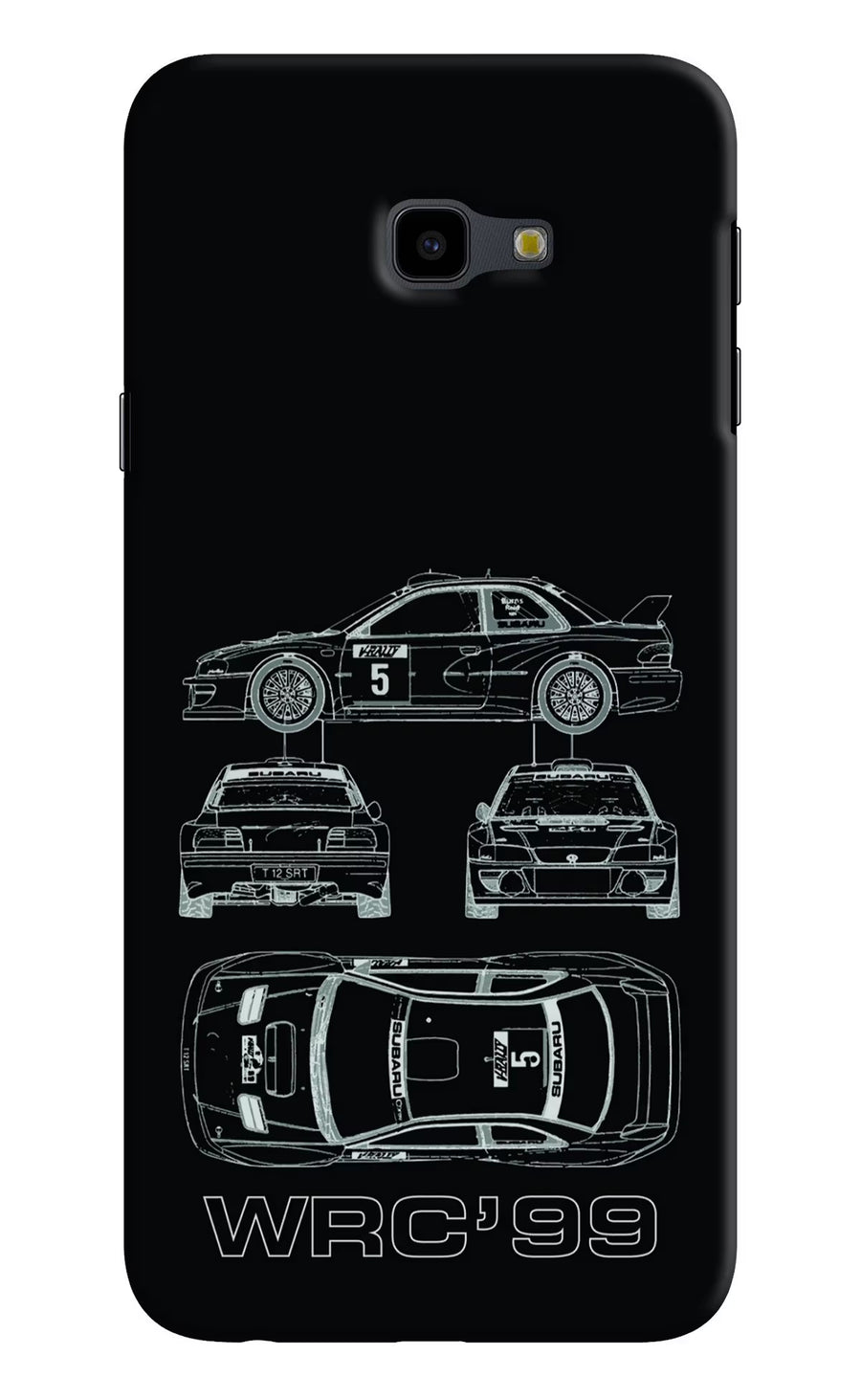 WRC'99 Samsung J4 Plus Back Cover, Hard case