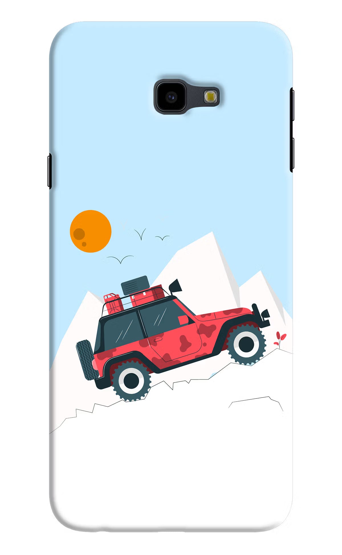 Mountain Trail Beast Samsung J4 Plus Hard Case Back Cover by Casekaro