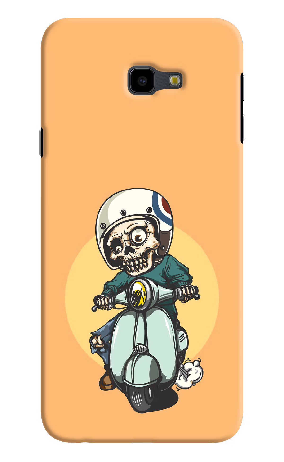 Undead Biker Samsung J4 Plus Hard Case Back Cover by Casekaro