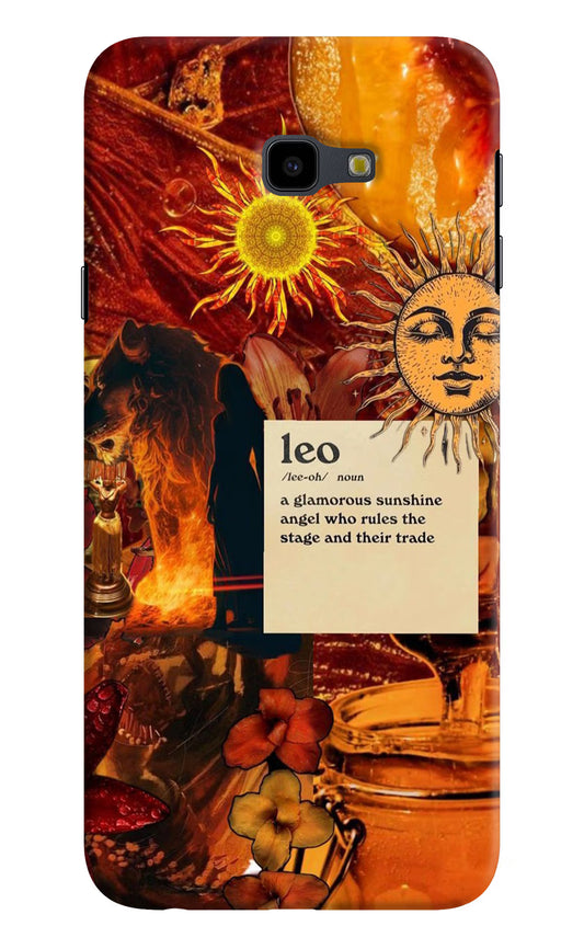 Leo Zodiac Samsung J4 Plus Hard Case Back Cover by Casekaro