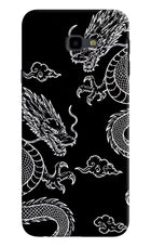 Twin Dragons Samsung J4 Plus Hard Case Back Cover by Casekaro