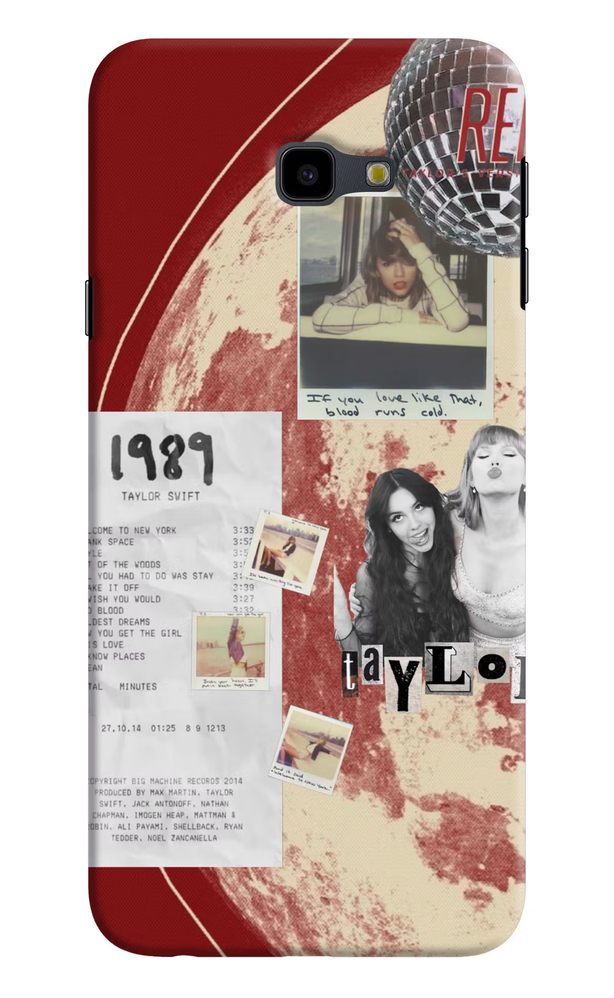 Taylor Swift Samsung J4 Plus Back Cover