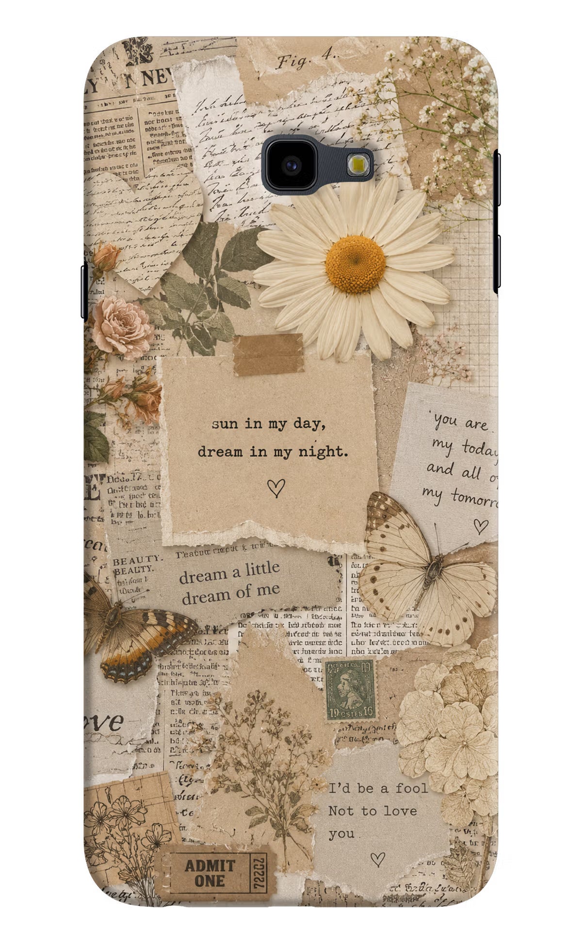 Vintage case Samsung J4 Plus Back Cover