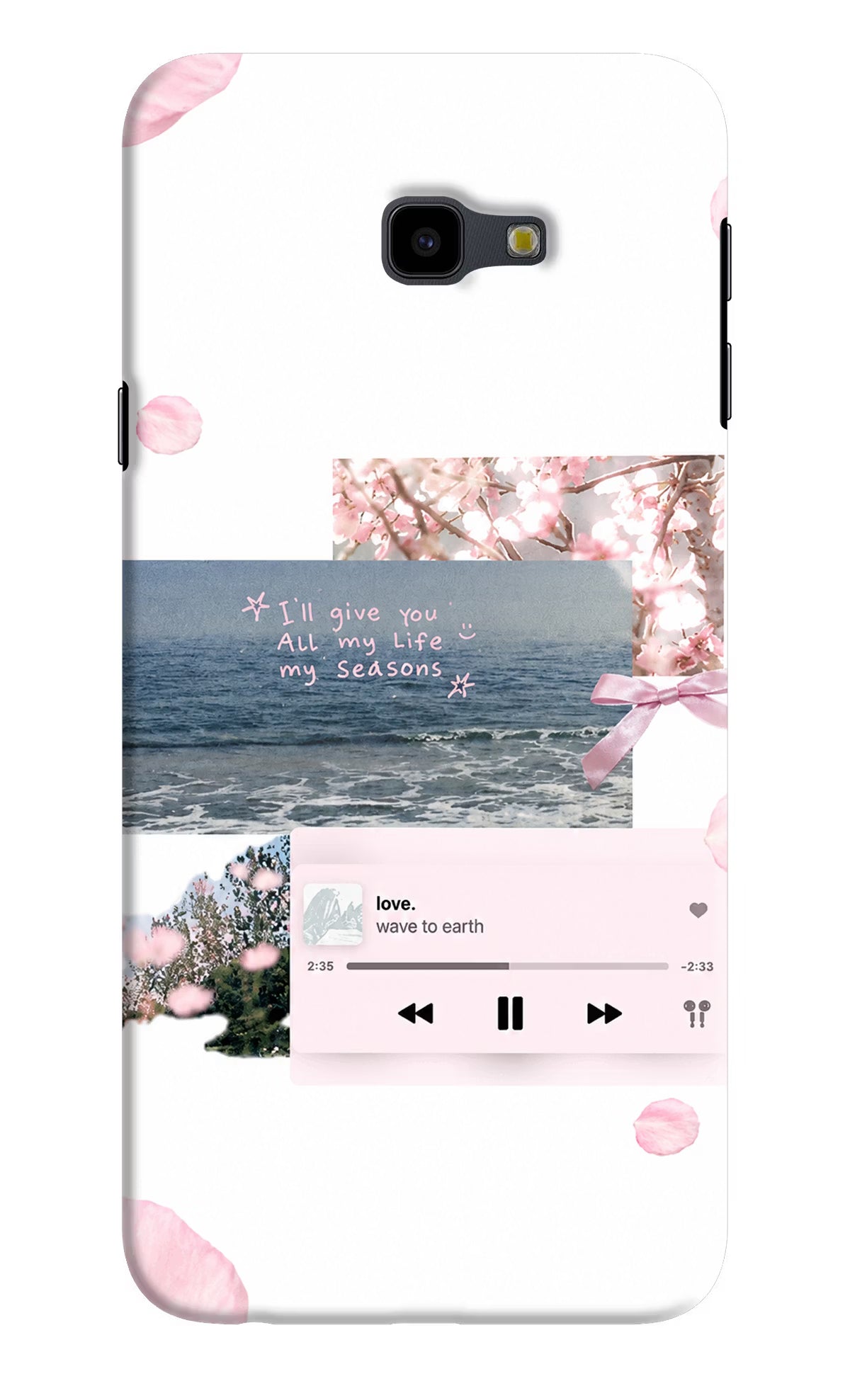 Wave to earth Samsung J4 Plus Back Cover