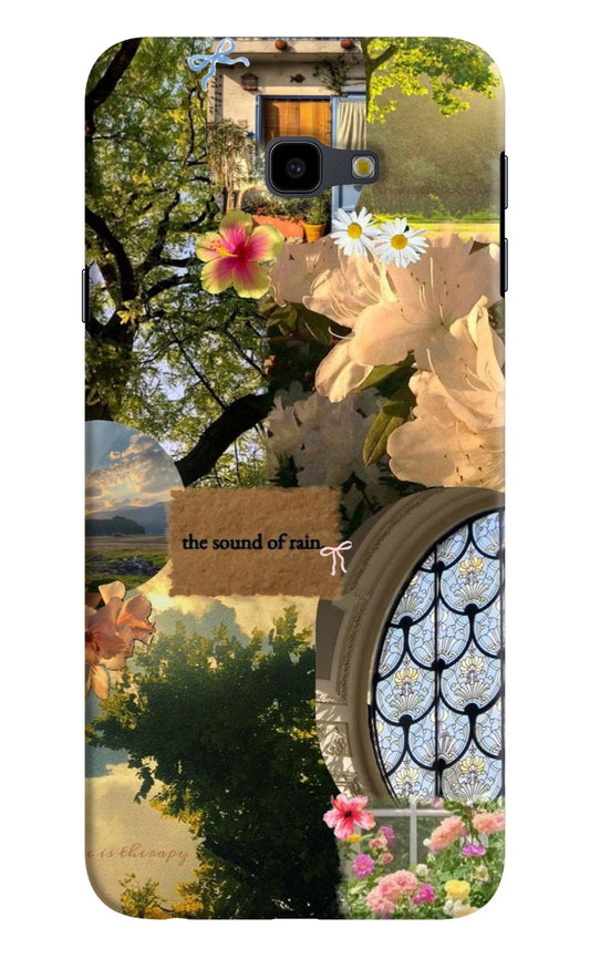 Rain Samsung J4 Plus Hard Case Back Cover by Casekaro