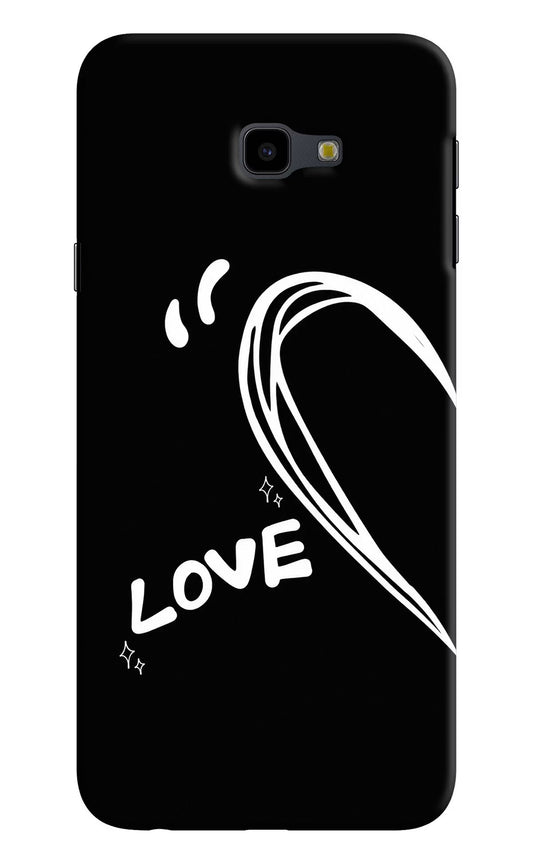 Love Line Samsung J4 Plus Hard Case Back Cover by Casekaro