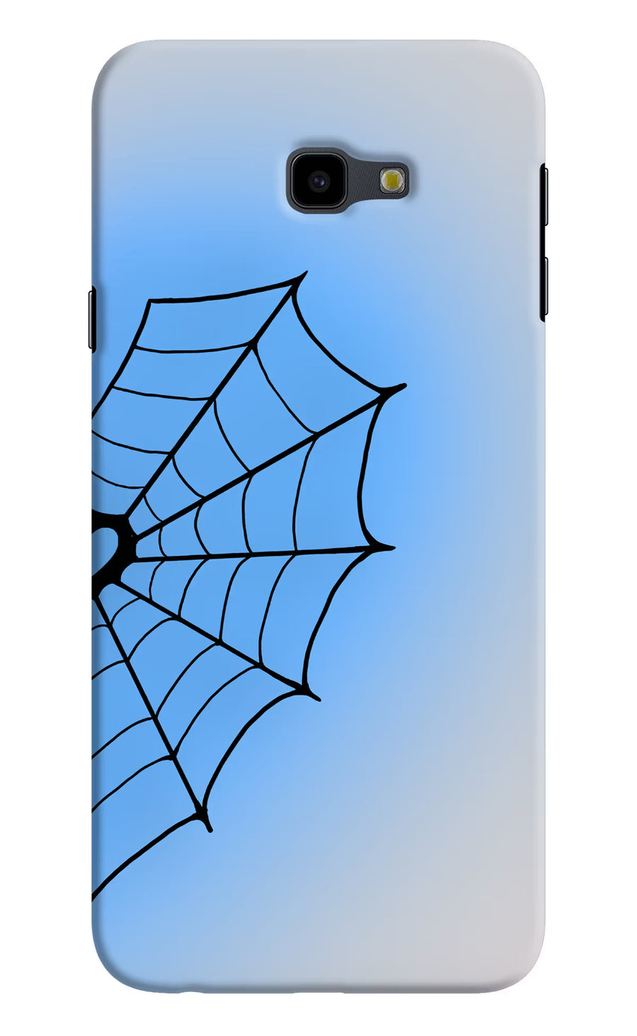 Blue Web Samsung J4 Plus Back Cover, Hard case