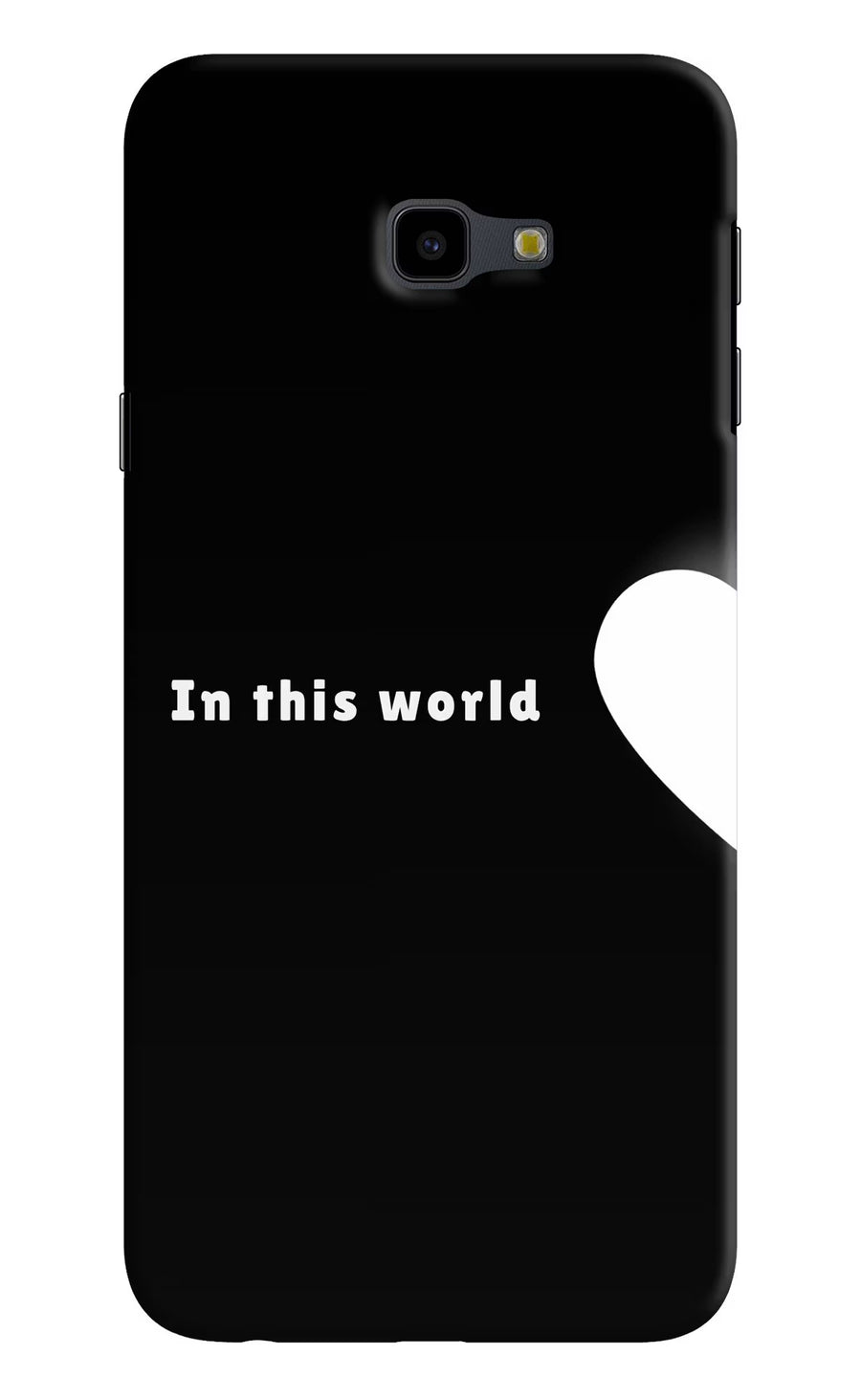 This World Samsung J4 Plus Back Cover, Hard case