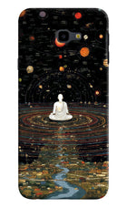 Space Monk Samsung J4 Plus Hard Case Back Cover by Casekaro