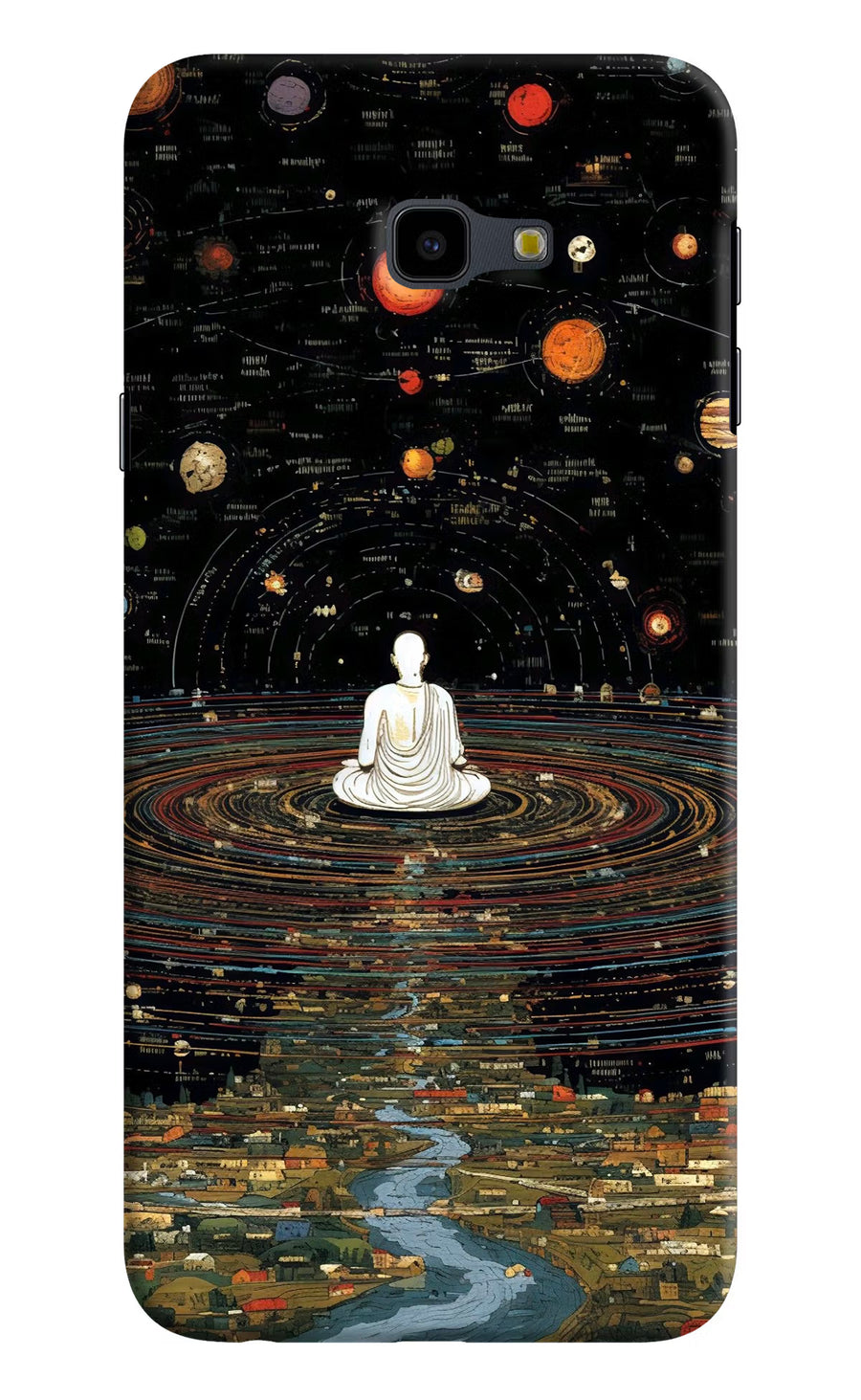 Space Monk Samsung J4 Plus Back Cover, Hard case
