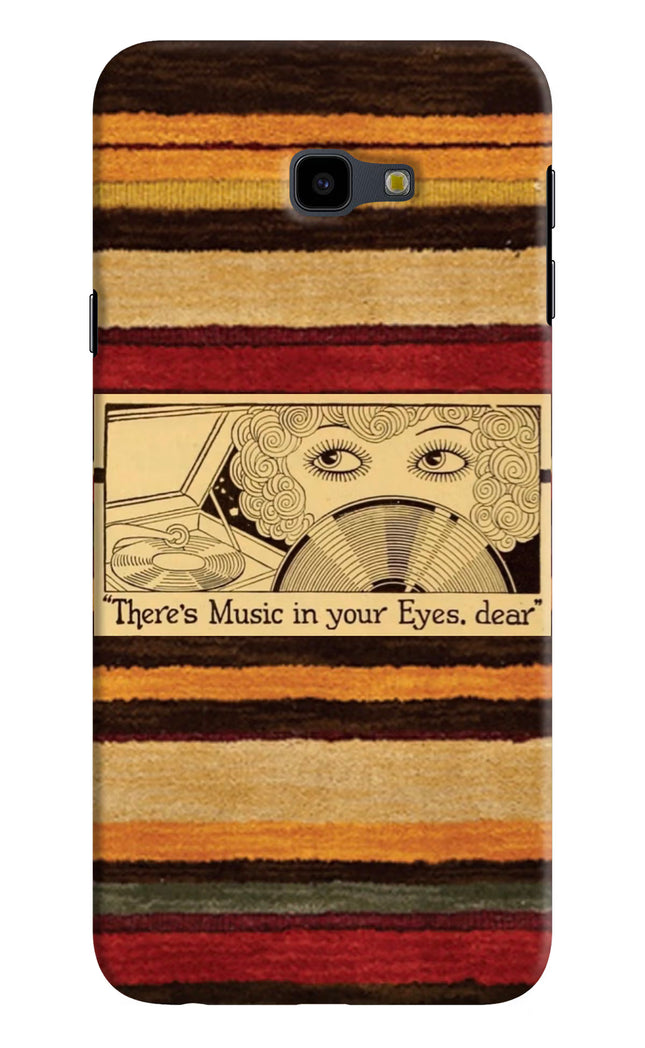 Vinyl Stripes Samsung J4 Plus Hard Case Back Cover by Casekaro