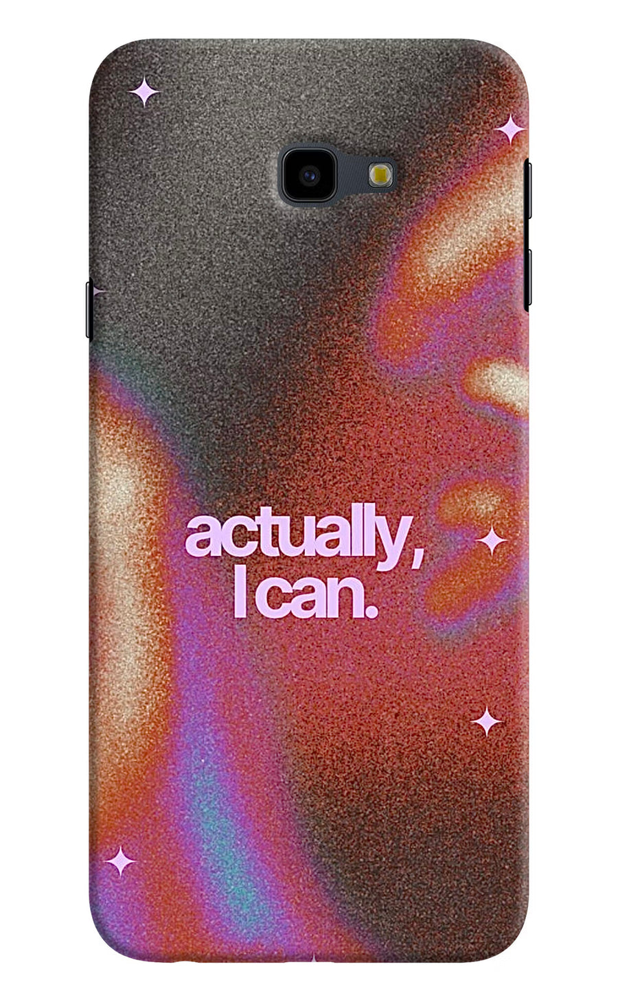 Pink Aura Samsung J4 Plus Back Cover, Hard case