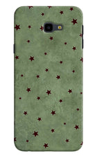 Green Stars Samsung J4 Plus Hard Case Back Cover by Casekaro