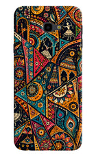 Folk Print Samsung J4 Plus Hard Case Back Cover by Casekaro