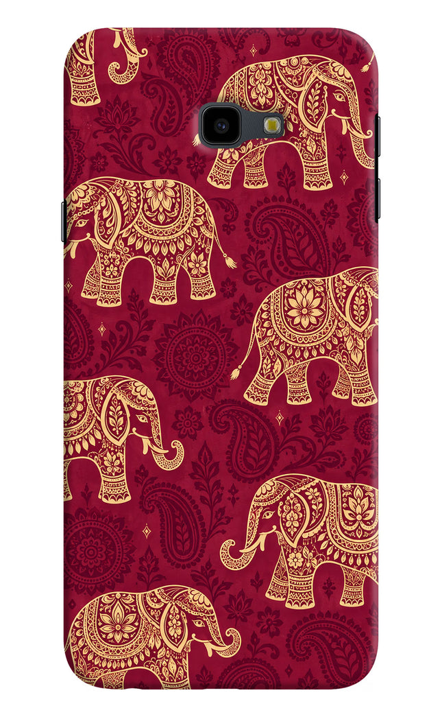 Maroon Elephant Samsung J4 Plus Hard Case Back Cover by Casekaro