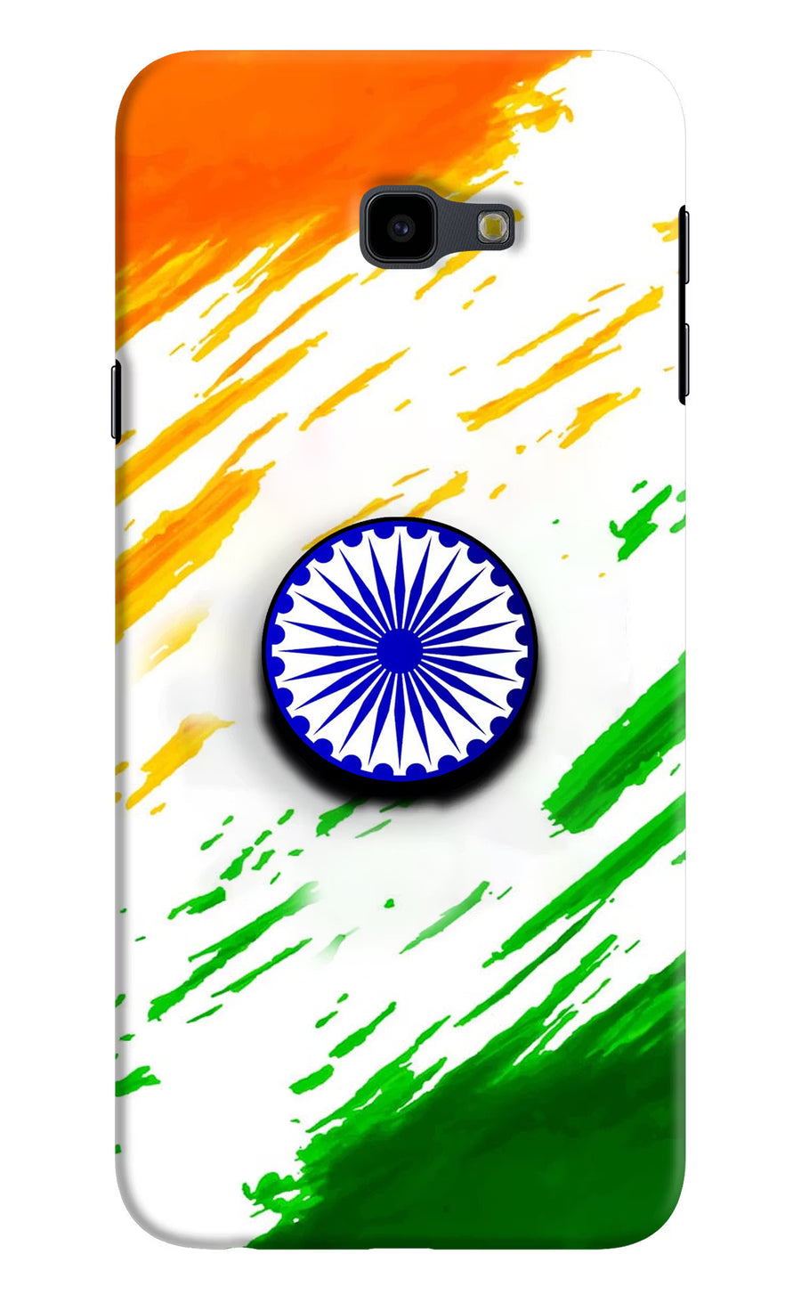 Indian Flag Ashoka Chakra Samsung J4 Plus Pop Case, Hard case