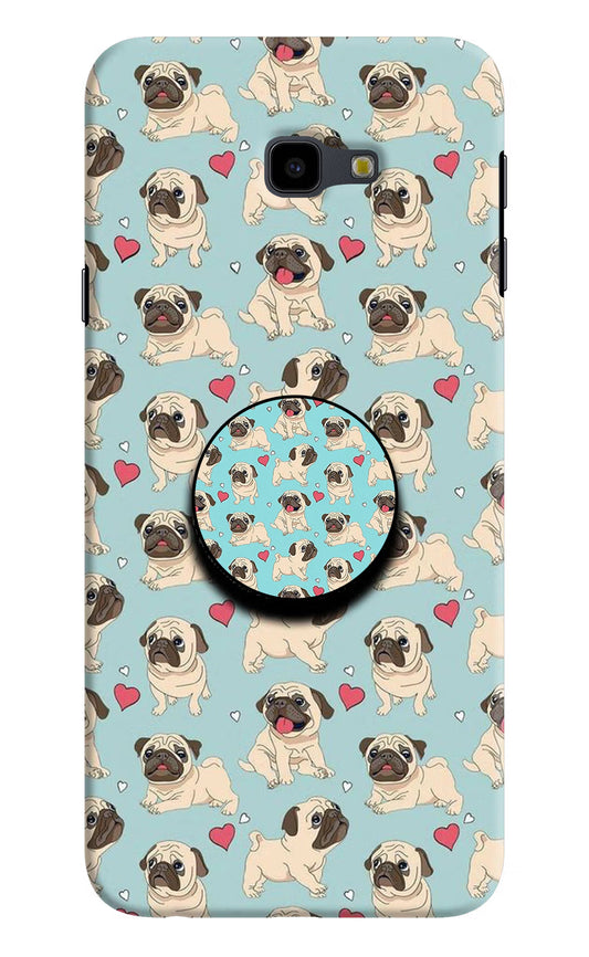 Pug Dog Samsung J4 Plus Pop Case by Casekaro