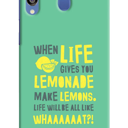 Quote Samsung M30/A40s Hard Case Back Cover by Casekaro