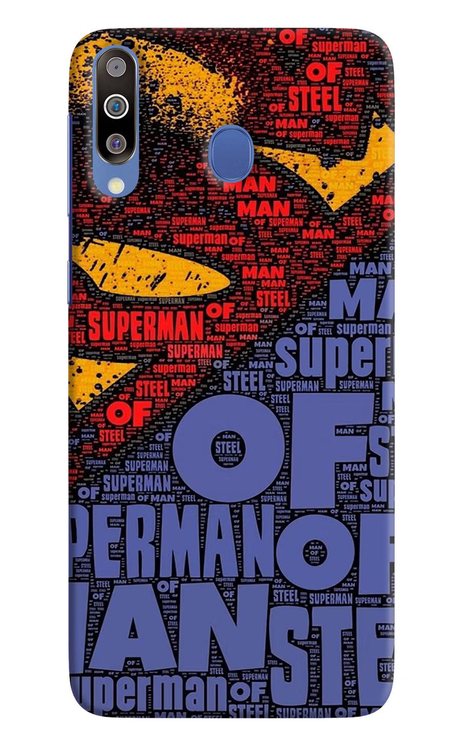 Superman Samsung M30/A40s Back Cover, Hard case