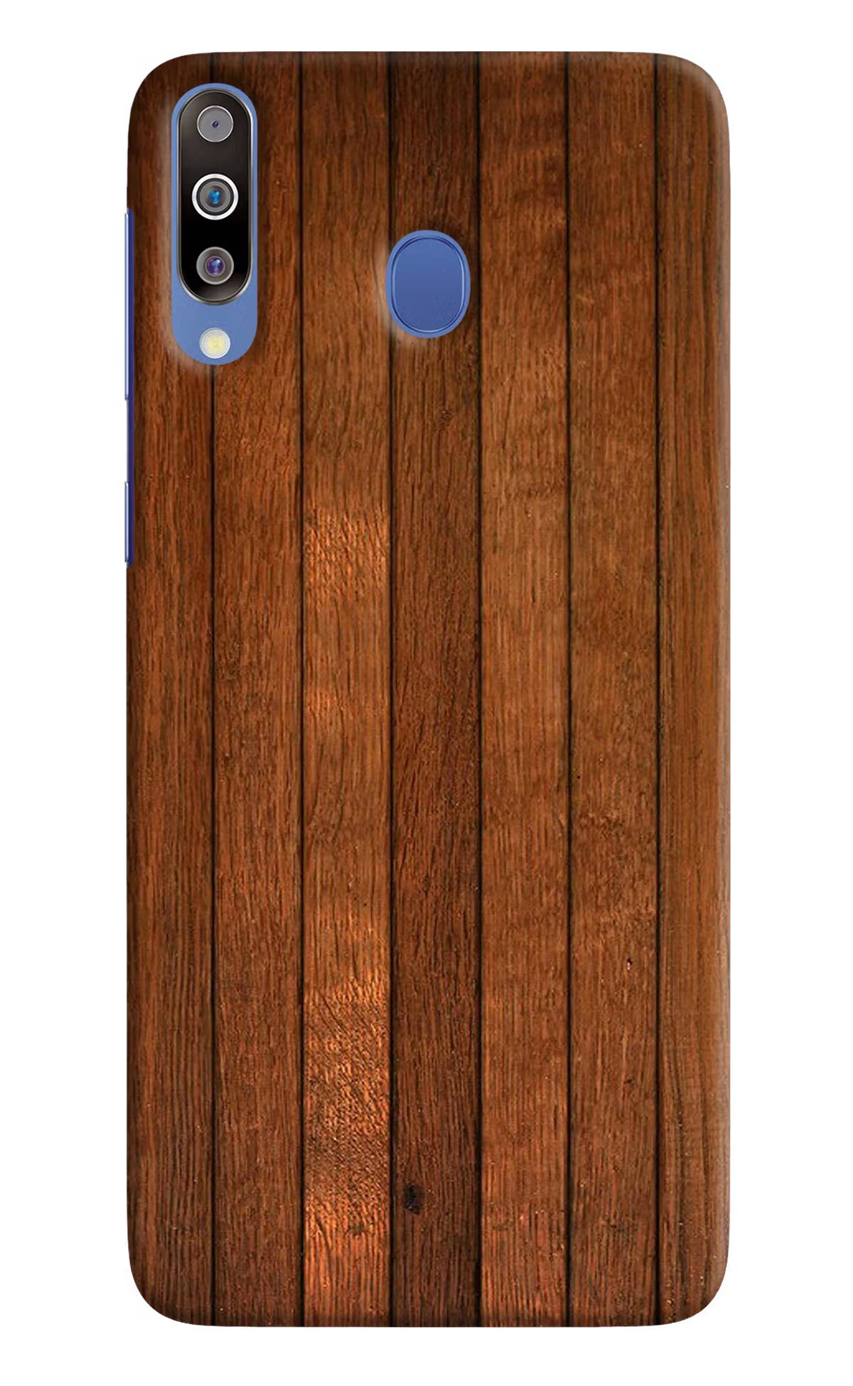 Wooden Artwork Bands Samsung M30/A40s Hard Case Back Cover by Casekaro