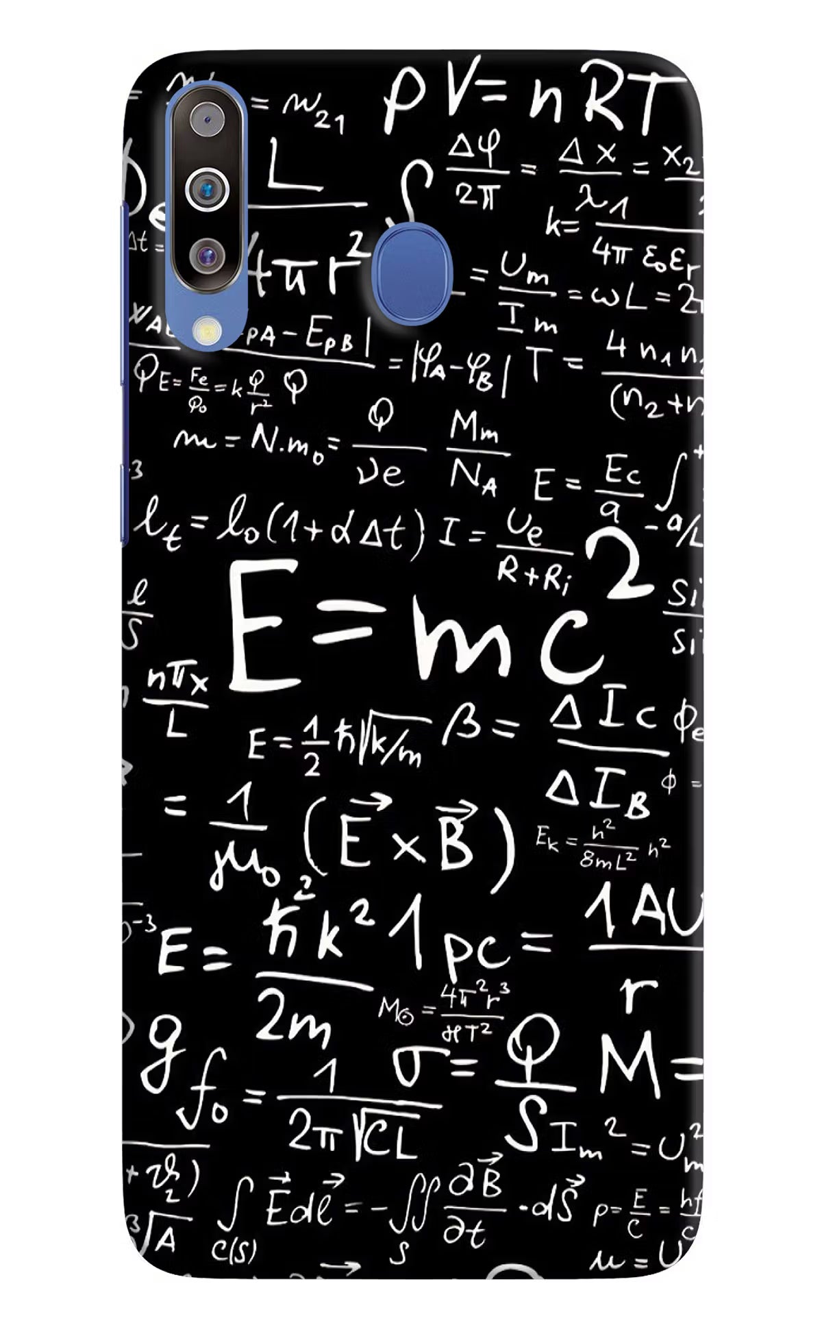 Physics Formula Samsung M30/A40s Hard Case Back Cover by Casekaro