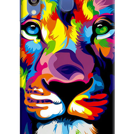 Lion Samsung M30/A40s Hard Case Back Cover by Casekaro