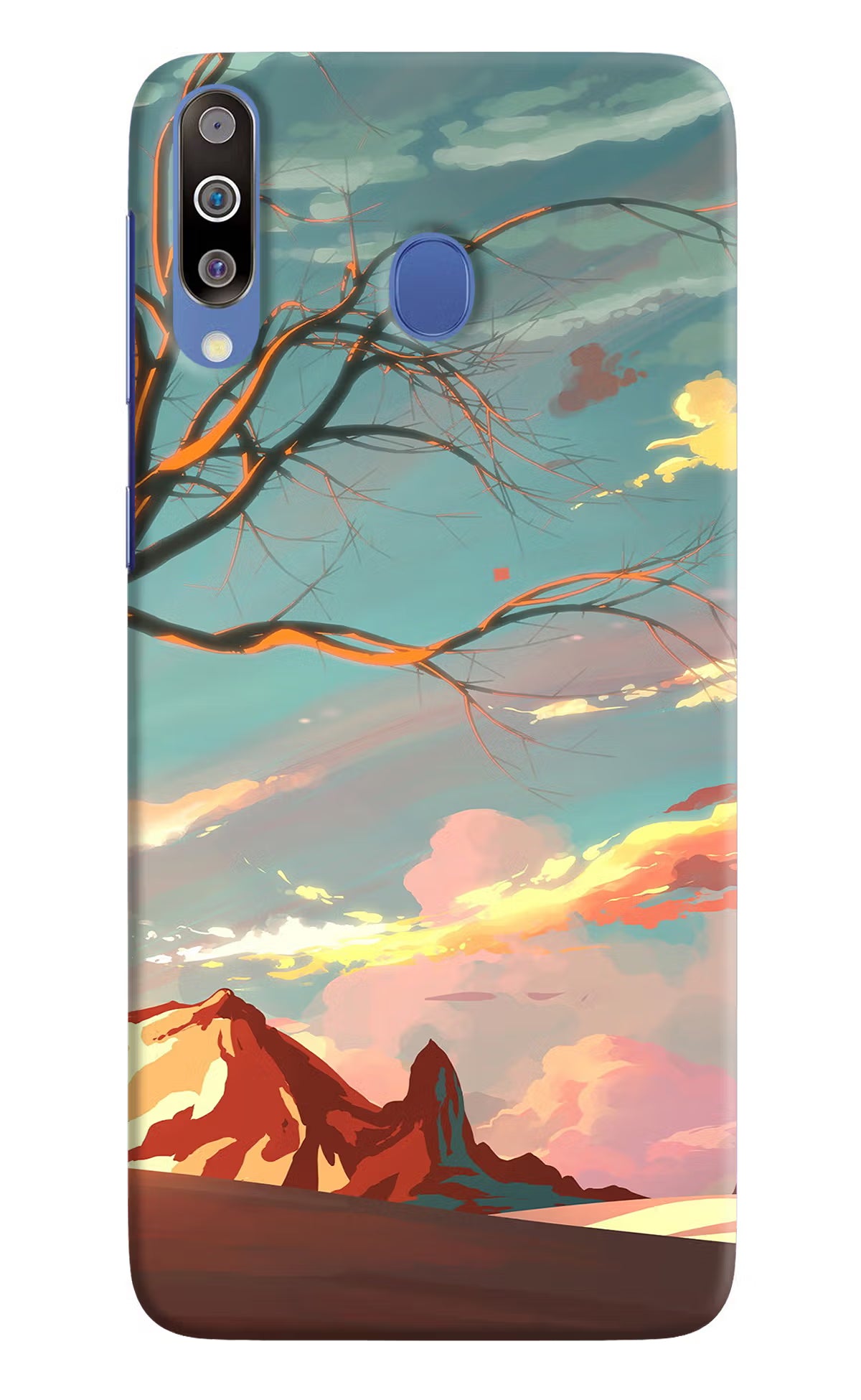 Scenery Samsung M30/A40s Hard Case Back Cover by Casekaro