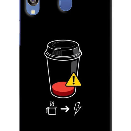 Coffee Samsung M30/A40s Hard Case Back Cover by Casekaro