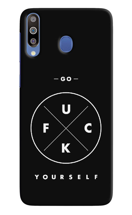Go Fuck Yourself Samsung M30/A40s Hard Case Back Cover by Casekaro