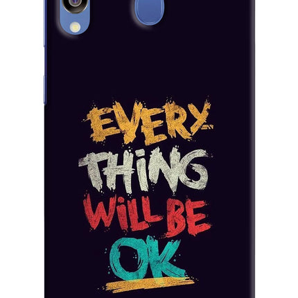 Everything Will Be Ok Samsung M30/A40s Hard Case Back Cover by Casekaro