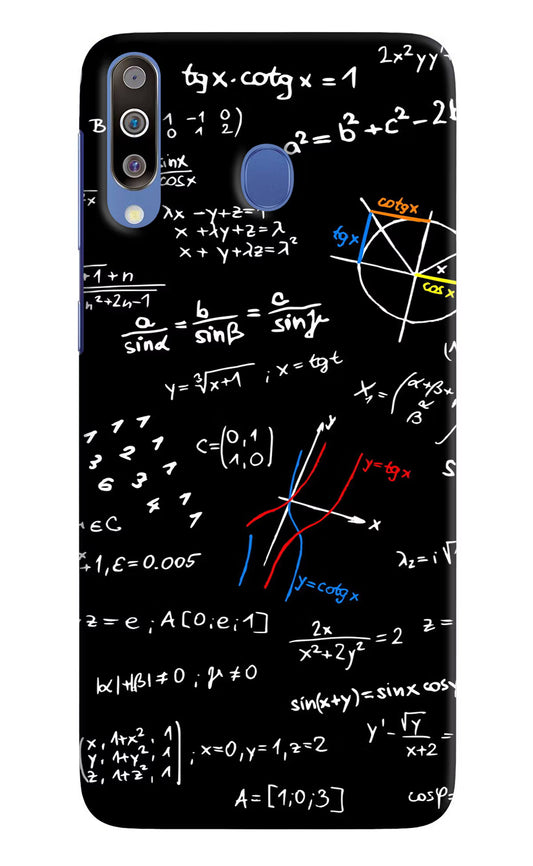 Mathematics Formula Samsung M30/A40s Hard Case Back Cover by Casekaro