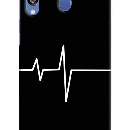 Heart Beats Samsung M30/A40s Hard Case Back Cover by Casekaro