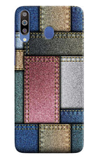 Multicolor Jeans Samsung M30/A40s Hard Case Back Cover by Casekaro