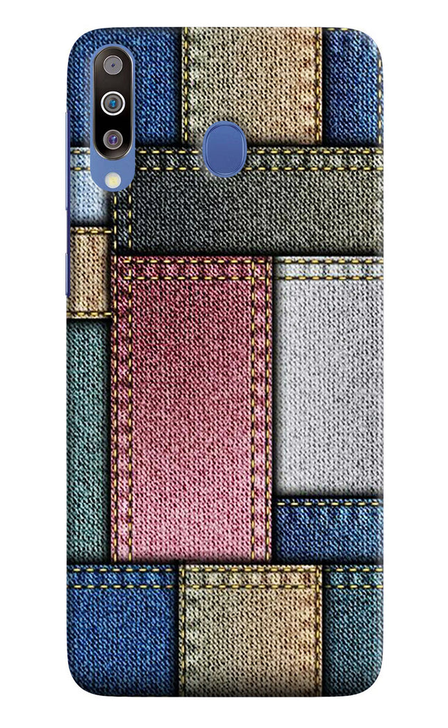 Multicolor Jeans Samsung M30/A40s Hard Case Back Cover by Casekaro